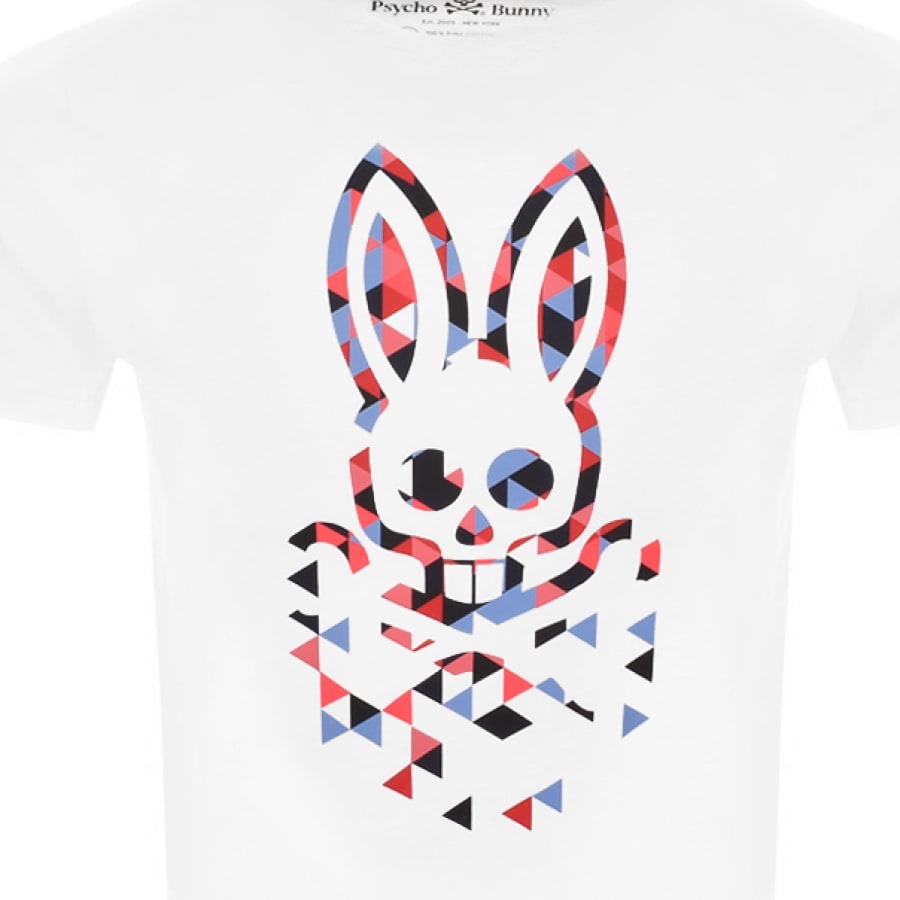 Alternative Image for ProductPsycho Bunny Alexander Logo T Shirt White3
